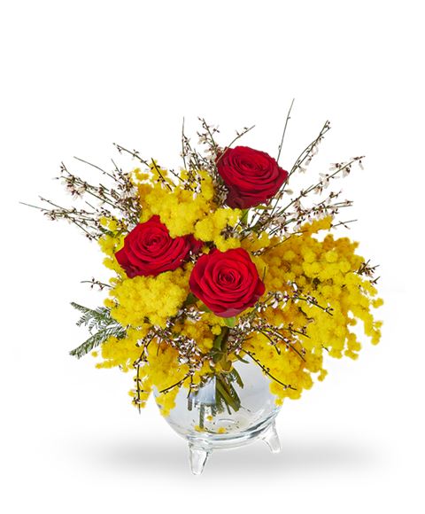 Bouquet di mimosa